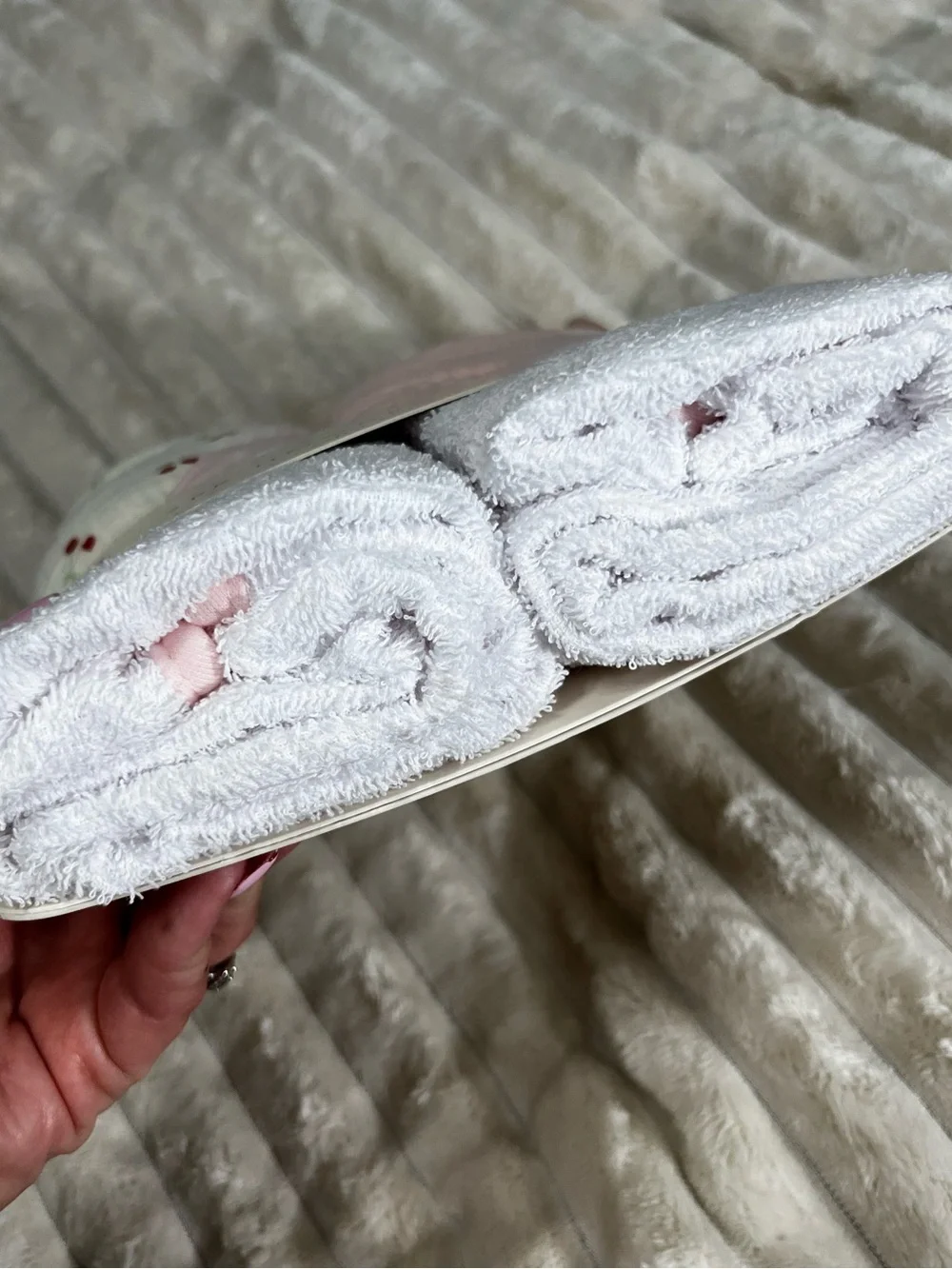 Pink Hooded Baby Towels - 2 Pack